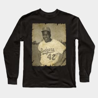 Jackie Robinson Became The First Black Player To Win The MVP Award, 1949 Long Sleeve T-Shirt